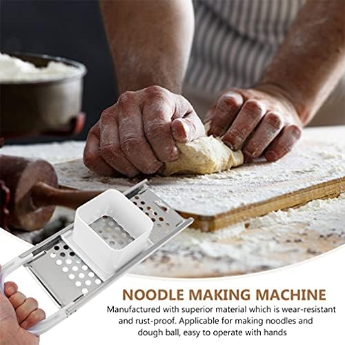 2pcs Stainless Steel Dough Scrapers for Noodle and Dough Ball Making