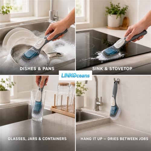 Dish Brush with Handle