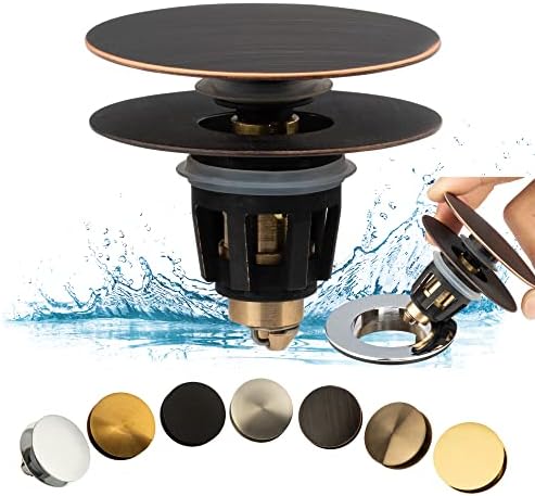 Artiwell Universal Bathroom Sink Drain Stopper, Fits Most Pop-Up