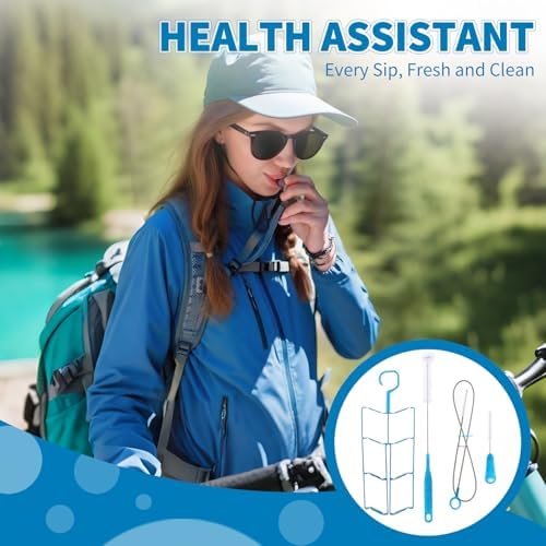 Hydration Bladder Cleaning Kit Compatible with Camelbak, 4 in 1 Water