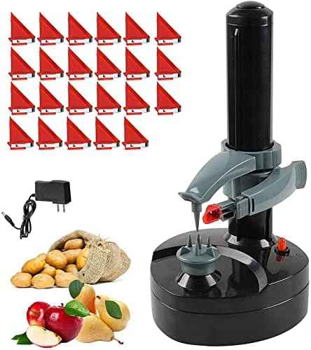 Electric Potato Peeler with 20 Replacement Blades Rotato Express