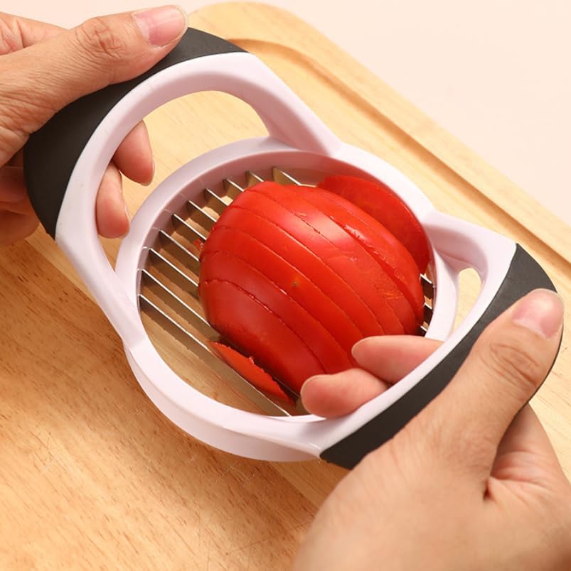 Stainless Steel Fruit Slicer – Multi-function Apple Corer & Cutter for