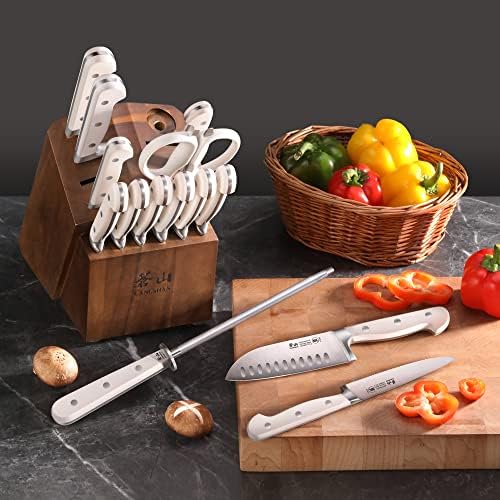 Cangshan Adams Series 15-Piece German Steel Knife Block Set