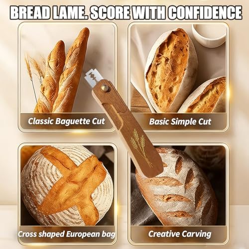Bread Lame Dough Scoring Tool, Upgrade Bread Scoring Tool for