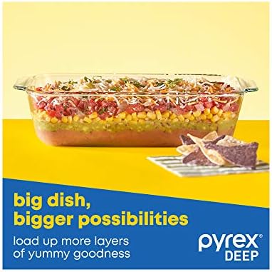 Pyrex 3-Pack Glass Baking Dish Set, 9"x13"