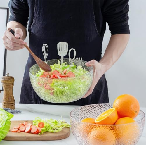 118 oz Acrylic Salad Bowls, 9.2" Serving Bowls for Fruits, Popcorn