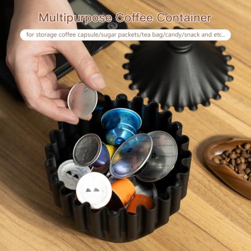 Coffee Filter Holder Container for 155/185 Basket Paper Filters