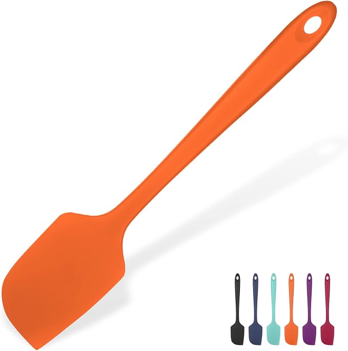 Heat Resistant Silicone Large Spatula: U-Taste 600ºF High Heat Flexible 11.38in by U-Taste