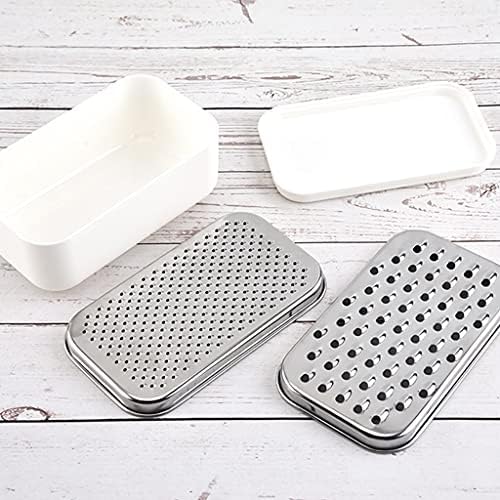 Cheese Grater with Food Saver Container 2 In1 Fruit Vegetable Chopper