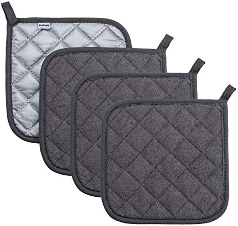 Joyhalo 4 Pack Pot Holders for Kitchen