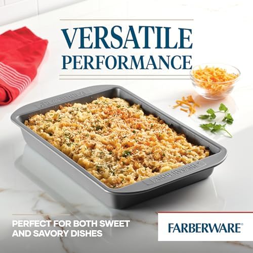 Farberware Nonstick Bakeware 9-Inch x 13-Inch Rectangular Cake Pan