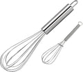 10 inch Stainless Steel Whisk, 5 inches by FGKEIUX