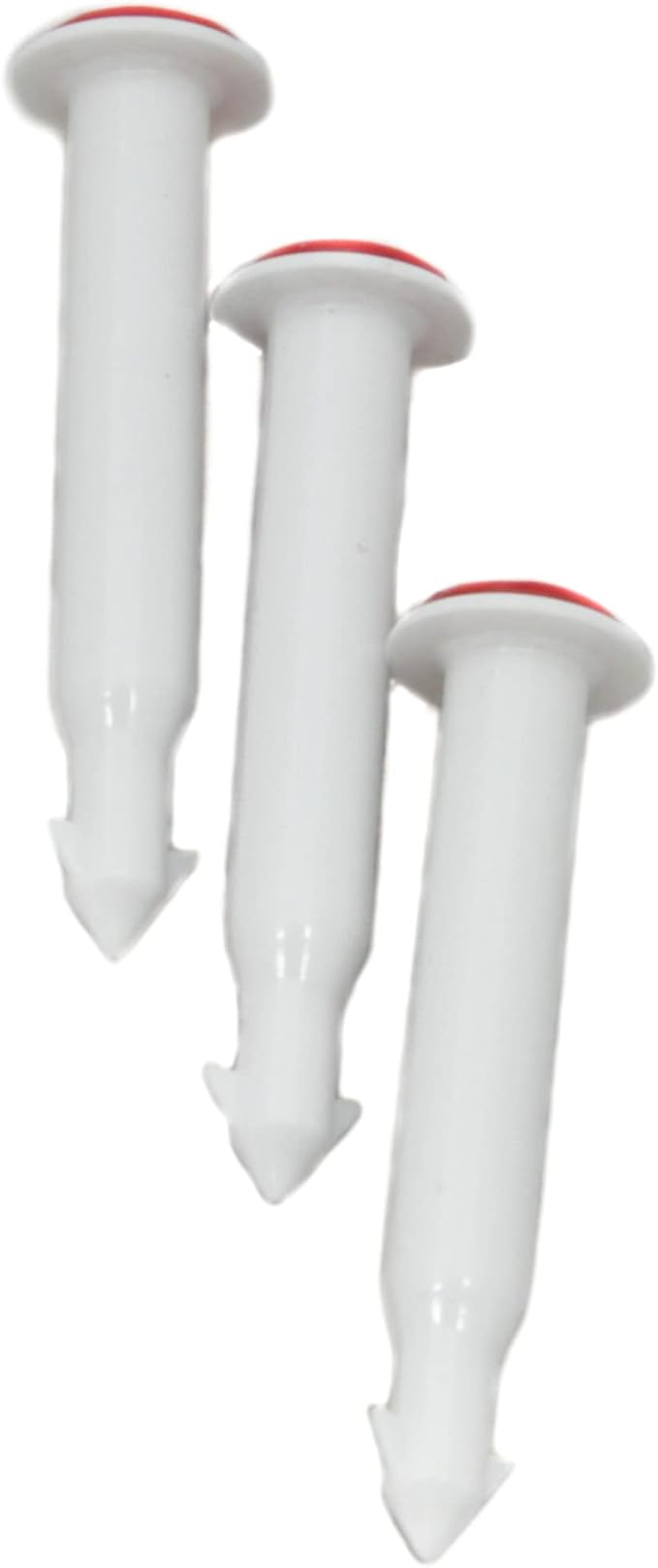 Chef Craft Basic Plastic Pop-up Poultry Thermometer, 2 inches in length 3 piece by ChefCraft