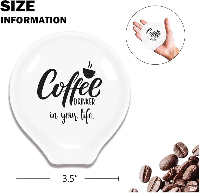 Funny Coffee Spoon Holder-Coffee Spoon Rest-Cafe Bar Station Accessories-Coffee - Image 2