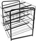 Tier Stainless Steel Soda Can Organizer Rack, Stackable Pantry