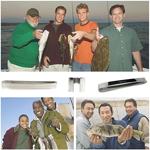 Kwizing 4 3/4" Stainless Steel Fish Bone Tweezers