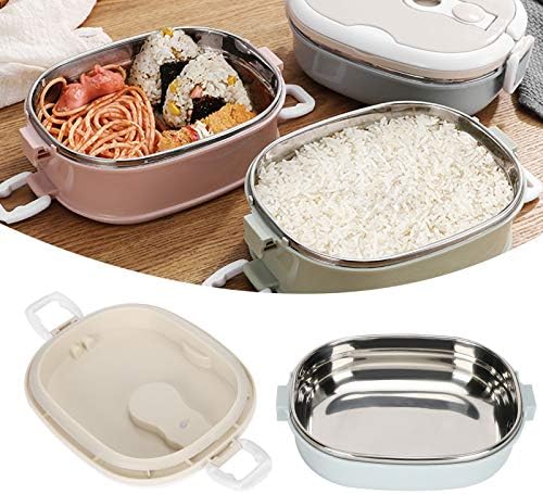 flexman Stainless Steel Bento Box, 18.2x15x7.5cm