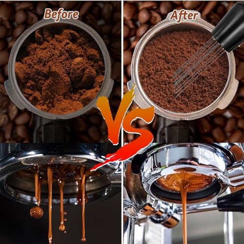 22 PCS Espresso Accessories, 51mm Coffee Espresso Tamper Set, with