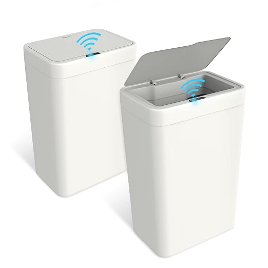 Naisu 2 Pack 4 Gal Bathroom Trash Can by Unknown