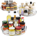 LAMU 3 Pack Lazy Susan Organizer, 9.25'' 10.6'' 12''