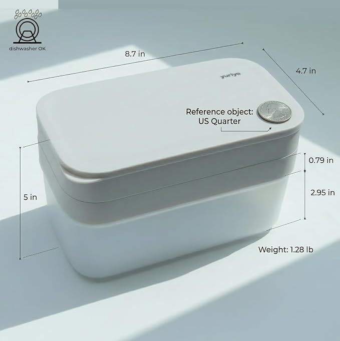 Ice Cube Tray Set with Lid & Bin, 2 Silicone Trays, Easy-Release, Leak-Proof - Image 8