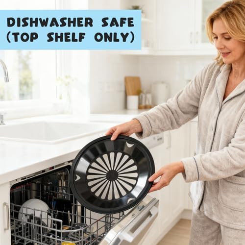 24 Piece Reusable Plastic Paper Plate Holders, 10 inch heavy duty with