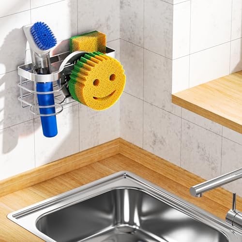 Cisily Smiley Sponge Holder for Kitchen Sink