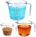 Measuring Cup Set, 3PCS Plastic Liquid Measuring Cups,Includes 150Ml