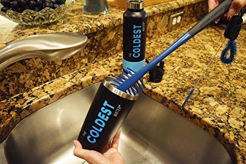 The Coldest Water Bottle Brush - Long Handle 3 in 1 Cleaning Kit for