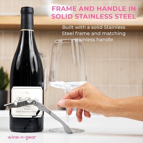 Pocket Prestige Waiters Corkscrew By Coutale Sommelier - Stainless