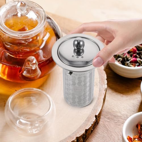 Homoyoyo 2 Pcs Tea Strainer Insert Fine Mesh Tea Filter for Loose