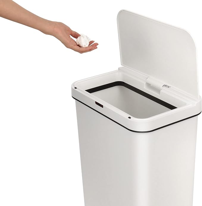 Simpli-Magic 13 Gallon Motion Sensor Touchless Trash Can – Automatic Hands-Free - Image 4
