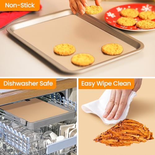 Silicone Baking Mat Roll, Non-Stick Pastry Mat