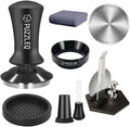 54mm Espresso Accessories Kit, Spring Loaded Calibrated Tamper,mat,WDT