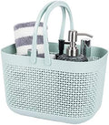 Plastic Portable Shower Caddy Basket, Storage Organizer with Handle
