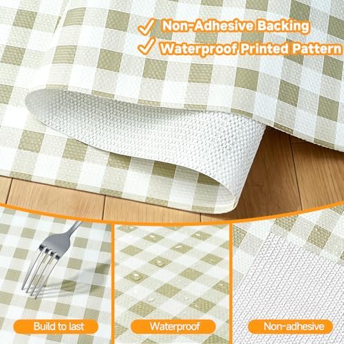 Songrey Non-Adhesive Shelf Liner & Cabinet Liner, 12" x 240"