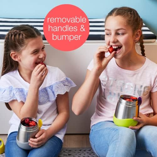 b.box Insulated Food Jar with Spork, 11 oz Lunch Containers for Kids