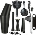 Cocktail Shaker Set - 13-Piece Bar Accessories Kit w/Weighted Boston