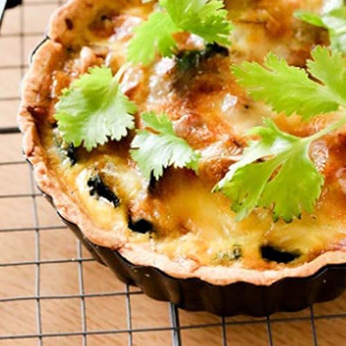 Mini Tart Pans, Nonstick Quiche Pan for Baking,Mini Cake Mold Egg Tart