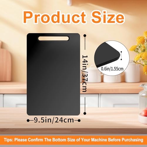 Bamboo Appliance Slider, Elegant Sliding Tray for Coffee Maker & Heavy