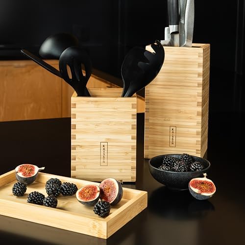 KAIZEN 6 Piece Silicone Utensils Set - All-Purpose Cooking Utensils