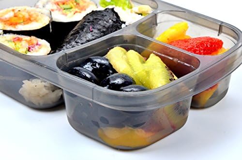 Youngever 7 Pack Bento Lunch Box, Meal Prep Containers, Reusable 3
