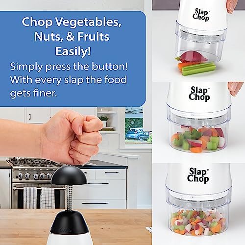 Slap Chop Original Food Chopper, Stainless Steel Blades