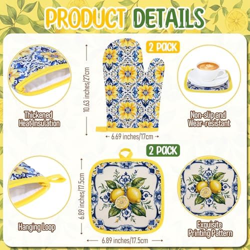 10 Pcs Mediterranean Kitchen Supply Gift