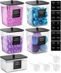 Moforoco 5 Pack Laundry Pods Containers