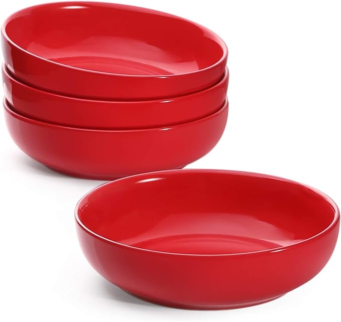 LE TAUCI Pasta Bowls 45 oz, Salad Bowls Set by LETAUCI