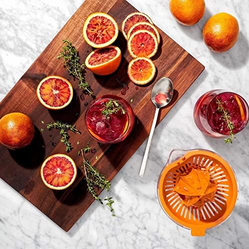 OXO Good Grips 2-in-1 Citrus Juicer, Orange & Yellow