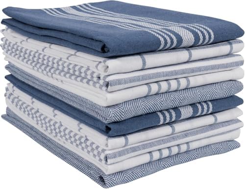 KAF Home Soho Kitchen Dish Towels - Set of 10, 18 x 28 Inch