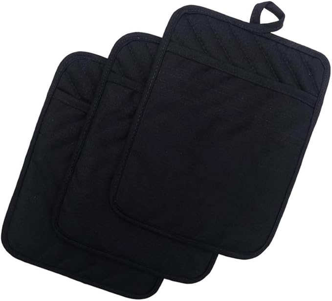 nyi Pot Holders for Kitchen Heat Resistant, Cotton Hot Pads for Kitchen Counter by Unknown