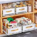 Pull out Cabinet Organizer,Heavy Duty Slide out Pantry Shelves Drawer